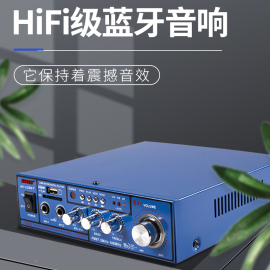 hifi级高品质蓝牙音响大功率，专业扩音，音响无线蓝牙家用车载功放机