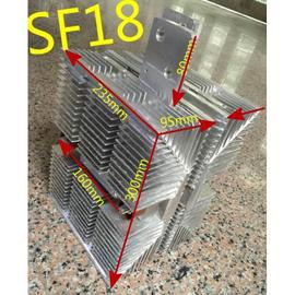 铝制大功率晶闸管平板可控硅SF18铝压铸3000A5000A风冷散热器