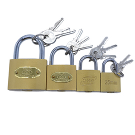 仿铜锁挂锁弹子锁具金黄色抽屉，房门锁25323850mm牌子多种