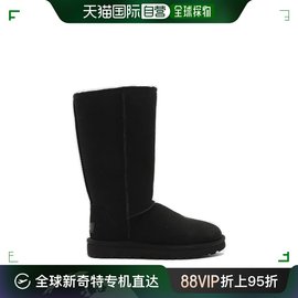 香港直邮潮奢ugg女士，ugg标志贴片圆头靴1016224w