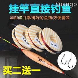 钓鱼线组套装新手台钓绑好成品，鱼钩鱼线鱼漂主线子线浮漂全套