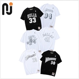 Mitchell&Ness MN 麦迪/卡特/艾弗森/库里/詹姆斯/皮蓬 棉短袖T恤