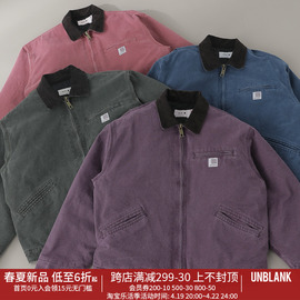 unblank复古做旧水洗，底特律j97夹克3m新雪丽棉服工装外套cleanfit