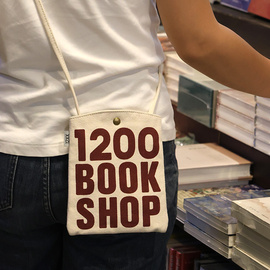 1200bookshop原创文艺帆布手机包小清新迷你小挎包简约斜跨小方包