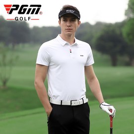 高尔夫服装男士短袖t恤夏golf男装，速干运动简约polo高弹上衣球服
