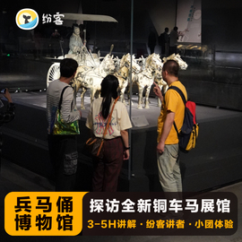 西安兵马俑风趣讲解一日游3小时纯玩可选双馆5小时跟团长恨歌门票