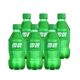 雪碧300ML*6瓶装整箱碳酸饮料汽水即饮柠檬味汽水可口可乐饮料