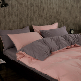 纯色床单被套床上用品，四件套网红1.5m床笠磨毛，1.8米全纯棉三件套