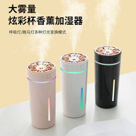 便携车载香薰加湿器氛围灯迷你空气喷雾净化器家用静音小型喷雾机