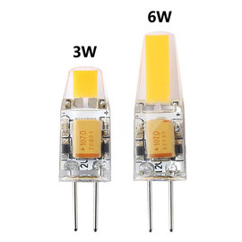 g4led灯珠acdc12v3w6w进口芯片蓝宝石，1505cob光源硅胶水晶灯