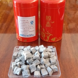 茶膏普洱茶膏熟茶膏南糯山古树老茶提取100克小粒，老茶膏挂白霜陈