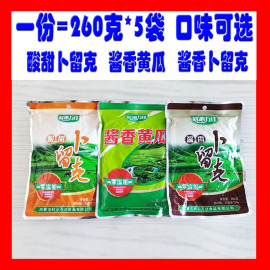 科沁万佳酱香卜留克咸菜丝260g*5袋装酱菜东北特产早餐下饭小菜