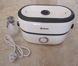 贝立安 智能饭盒(婴童电热辅食盒)双内胆设计保温盒 有陶瓷罐出售