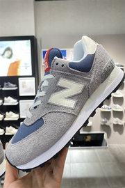 24 NEW BALANCE NB/574系列 男女复古休闲运动鞋 U574GWH 元祖灰