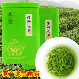 正宗信阳毛尖2024新茶特级嫩芽，罐装春茶芽茶明前炒青绿茶250g散装