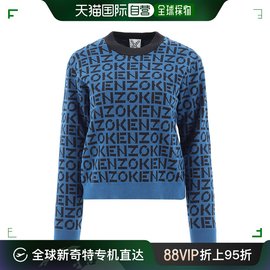 自营｜KENZO 蓝色女士针织衫/毛衣 FB62PU6363SC-78长袖