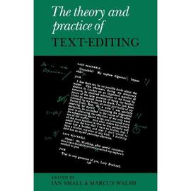 4周达thetheoryandpracticeoftext-editingessaysinhonourofjamest.boulton9780521027052