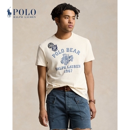 Ralph Lauren/拉夫劳伦男装 24年春经典版Polo Bear棉T恤RL17896