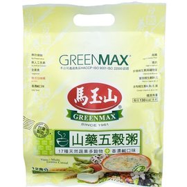 佛家纯素食台湾马玉山山药五谷粥咸味黑芝麻糊燕麦薏仁浆冲饮品