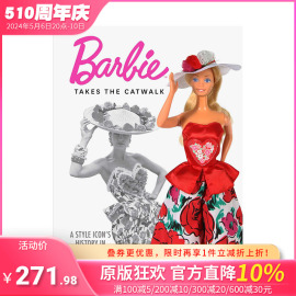 芭比时装秀barbietakesthecatwalk原版，英文时尚综合正版进口书籍画册善优图书