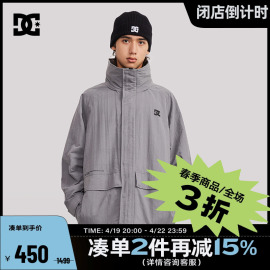 dcshoes春季款男士运动风衣后背充孔个性，潮流宽松外套