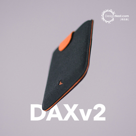 DAX  二代快速抽取卡包 炫彩渐变 随身信用卡包 层叠式抽拉设计