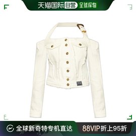 香港直邮Versace Jeans 露肩牛仔外套 76HAS40A EW016SW0