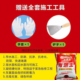 堵漏王速干快干水泥水不漏防水涂料堵漏灵卫生间防漏水补屋顶材料