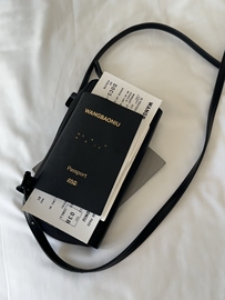 王宝妞自定义护照包另类可爱潮流，可拆卸斜挎包