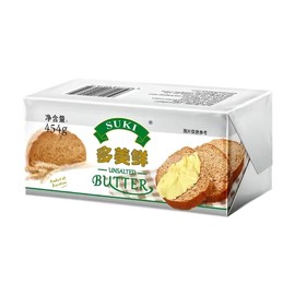 阿根廷多美鲜无盐动物黄油牛轧糖雪花酥面包饼干烘焙原材料454g