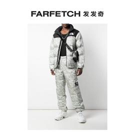 Supreme男士x The North Face 纸面印花外套FARFETCH发发奇