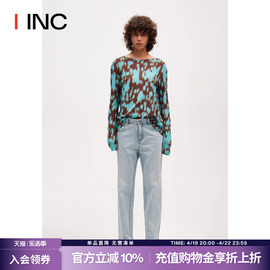 灰标系列SHORT SENTENCE 短句 IINC 24SS“70S”中腰牛仔裤女