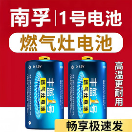 南孚丰蓝1号电池大号一号燃气灶电池天然气灶液化气灶热水器煤气灶专用干电池南孚丰篮1号5号