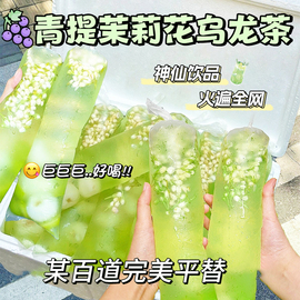 青提茉莉花乌龙茶茶包水果茶花果网红饮品玫瑰花女生冲泡冷泡茶饮