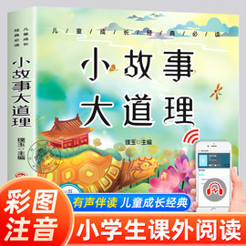 小故事大道理大全集注音版一年级阅读课外书必读 儿童励志成长绘本睡前故事书6-7-8岁带拼音的小学生二年级三年级课外必阅读书籍CZ