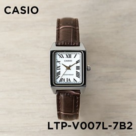 卡西欧手表女CASIO  LTP-V007L-7B2学生罗马数字小方表复古防水表