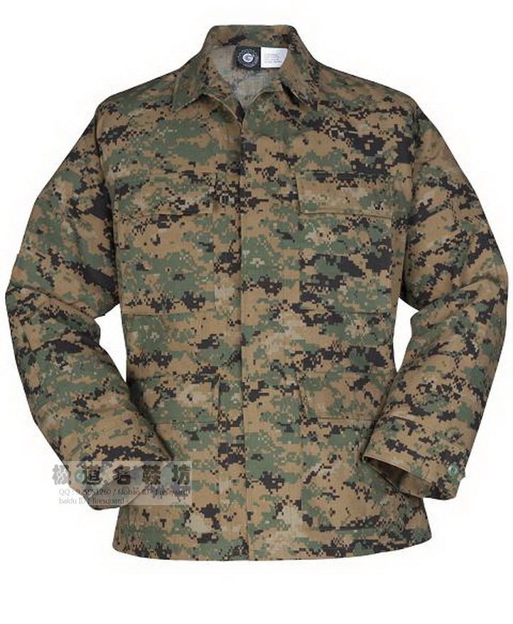 极道美国丛林数码款式套服作战服