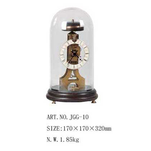 精美仿古工艺摆设钟表游丝骨架钟表机械钟 座钟 透视简约可爱