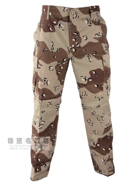 极道装备  美国Propper BDU 经典六沙迷彩 作战服 裤子