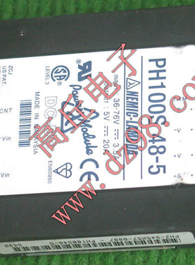LAMBDA PH100S 48-5 直流 电源 模块 48V 变到 5V 20A