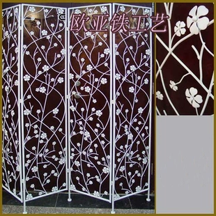 Châu Âu- phong cách wrought sắt phân vùng sắt màn hình, hiên phân vùng màn hình cửa sổ có thể được tùy chỉnh vách gỗ đẹp