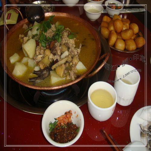 丽江铜印象加厚紫铜火锅双耳手柄炒锅餐馆家庭专用包邮人气特价