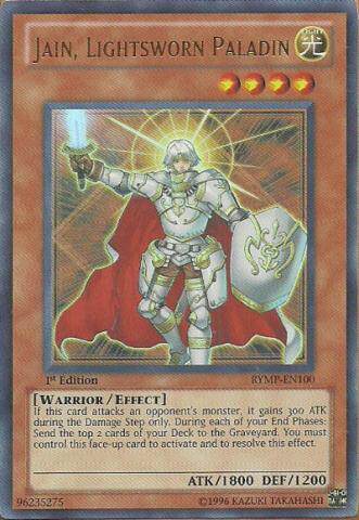 游戏王 美版 正版 - 光道圣骑士 简 Jain, Lightsworn/金闪/LCGX