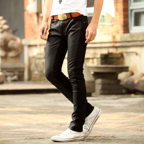 Pantalon cuir homme - Ref 1488194 Image 1