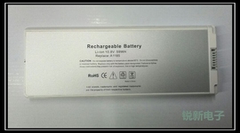 高容量苹果小白A1185 A1181MA561MacBook13电池5200mAh真实容量