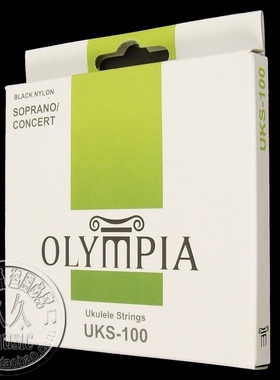 包邮◆正品 韩国 Olympia Ukulele 尤克里里琴弦 黑色尼龙 UKS100