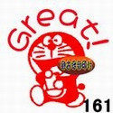great机器猫教师印章英语哆啦A梦英文印章/叮当猫评语印章