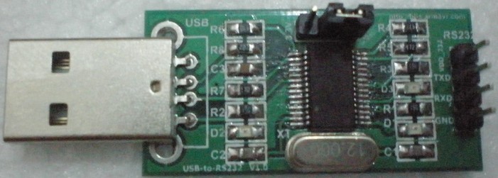 USB转TTL转接板原理图 PCB CH340 PL2303芯片FT232RL串口RS232