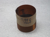 线圈 维修配件 音圈 扬声器 32.5卡必通低音圈 喇叭 喇叭低音单元