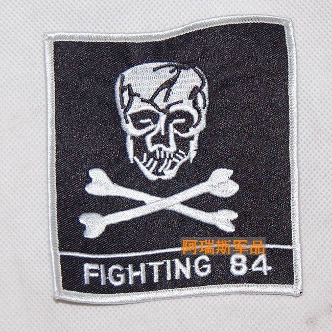 军迷刺绣臂章 fighting 臂章立体刺绣章 个性布标 035